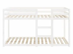 Litera de madera maciza de pino 90x190 cm^vidaxl Hot