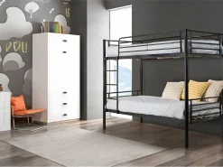 Saldosystocks Cama Litera|Litera Metalica Doble Cama 90cm AS-110