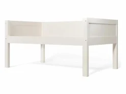Litera separable 90x200 cm con escalera y somier de láminas, blanca - sin colchón^OKWISH Clearance