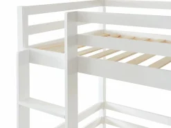 Vente-unique Litera triple 3 x 90 x 200 cm madera de pino - VAGAR Blanco