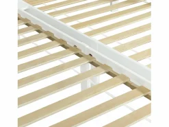 ModernLuxe Cama Litera|Litera triple con somier de láminas - 90x200 cm - madera maciza -