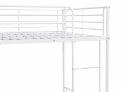 Vente-unique Cama Litera|Cama Infantil|Literas 2 x 120 x 190 cm blancas - DUOTIS II