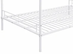 Vente-unique Cama Litera|Cama Infantil|Literas 2 x 120 x 190 cm blancas - DUOTIS II