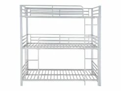 Literas triples 3 x 90 x 190 cm metal - ELOUAN III^Vente-unique Best