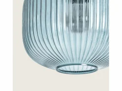 Ledkia Lámpara Suspendida|Lámpara Colgante Cristal Modra Azul