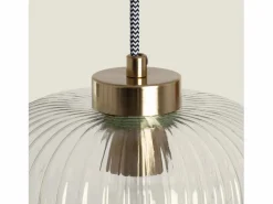Ledkia Lámpara Suspendida|Lámpara Colgante Cristal Tri Wilde Transparente