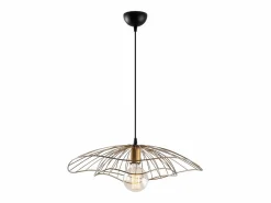 Lámpara colgante de alambre metálico - D. 50 x H. 30/110 cm - Oro - ATHERIA^OZAIA Sale