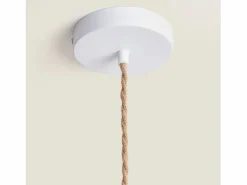 Ledkia Lámpara Suspendida|Lámpara Colgante Ratán Nirvana Trenzado Natural