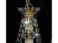 Lámpara de araña con cuentas 8 bombillas E14 ES828987^ Clearance