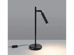 Sollux Lighting Lámpara De Escritorio|Lámpara de escritorio Brill moderno de acero - 1 fuentes luminosas 4000K - L.14 x A.43 cm -