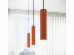 Sollux Lighting Lámpara de escritorio Gloow minimalista de aluminio - 1 fuentes luminosas 3000K - L.14,5 x A.43 cm - ocre Rojo Online