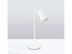 Sollux Lighting Lámpara de escritorio Gloow minimalista de aluminio - 1 fuentes luminosas 3000K - L.14,5 x A.43 cm - Blanco Online