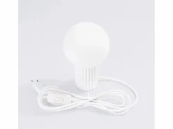 Sollux Lighting Lámpara De Escritorio|Lámpara De Escritorio Halo Moderno De Aluminio/Vidrio - 1 Fuentes Luminosas - L.12 X A.19 Cm -