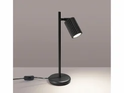 Sollux Lighting Lámpara De Escritorio Karbon Minimalista De Aluminio - 1 Fuentes Luminosas - L.14,5 X A.43 Cm - Negro Clearance