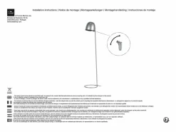 TOSEL Lámpara De Escritorio|Lámpara de Escritorio ,metal, ,A40xD14xP14cm
