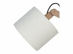 TOSEL Lámpara De Escritorio|Lámpara de Escritorio ,madera,Gris ,A45xD16xP16 cm