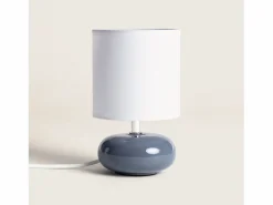 Ledkia Lámpara De Mesa|Lámpara de Mesa Cerámica Ava Marino