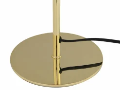 OZAIA Lámpara De Mesa|Lámpara de mesa champiñón efecto latón - D.20 x Alt. 30 cm - - ONTARIO