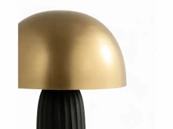 Rendez-Vous Déco Lámpara De Mesa|Lámpara de mesa de metal negro y dorado - Joy