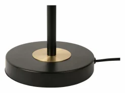 LEITMOTIV Lámpara de mesa Disco Dorado - Negro Clearance