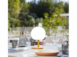 Lumisky Iluminación Exterior|Lámpara de mesa inalámbrica H28CM LUNY