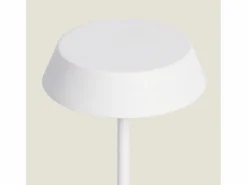 Ledkia Lámpara de Mesa LED Metal Inalámbrica para Exterior Ula Blanco