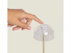Lámpara de Mesa LED Portátil para Exterior Metal con Batería Recargable Lendora^Ledkia Sale