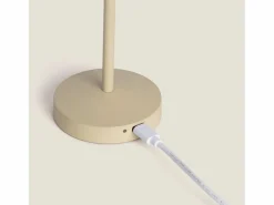 Lámpara de Mesa LED Portátil para Exterior Metal con Batería Recargable Lendora^Ledkia Sale