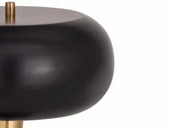 Lámpara de mesa metálica, D. 26 x H.50 cm, Dorado y negro, KERRY^OZAIA New