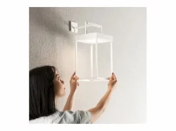 Iluminación Exterior|Energía Solar|Lámpara de mesa solar y recargable CAGE de Perenz Mate H30cm