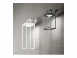 Lámpara de mesa solar y recargable CAGE de Perenz Mate H50cm Blanco Outlet