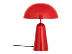 OZAIA Colección Rouge Passion|Lámpara De Mesa|Lámpara de mesa tipo seta de metal, D. 39 x Alt. 52 cm, brillante, LARKIN