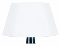 TOSEL Lámpara de noche ,vidrio, ,A36xD30xP30cm Azul Clearance