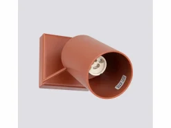 Sollux Lighting Aplique Para Pared|Lámpara de pared Briix moderno de acero - 1 fuentes luminosas 4000K - L.8 x A.8 cm - ocre