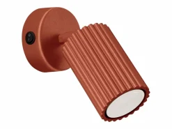 Lámpara de pared Gloow minimalista de aluminio - 1 fuentes luminosas 4000K - L.8 x A.16 cm - ocre^Sollux Lighting Hot