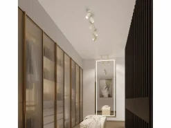 Sollux Lighting Lámpara de pared Gloow minimalista de aluminio - 1 fuentes luminosas 4000K - L.8 x A.8 cm - Beige Online