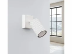 Lámpara de pared Gloow minimalista de aluminio - 1 fuentes luminosas 3000K - L.8 x A.8 cm -^Sollux Lighting Outlet