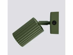 Lámpara de pared Gloow minimalista de aluminio - 1 fuentes luminosas 3000K - L.8 x A.16 cm - oliva^Sollux Lighting Hot
