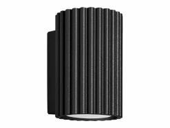 Sollux Lighting Lámpara de pared Gloow minimalista de aluminio - 1 fuentes luminosas 3000K - L.6,5 x A.10 cm - Negro Best
