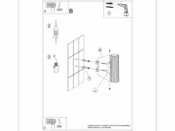 Sollux Lighting Lámpara de pared Gloow minimalista de aluminio - 2 fuentes luminosas 4000K - L.6,5 x A.20 cm - oliva Verde Hot