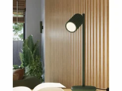 Sollux Lighting Lámpara de pared Gloow minimalista de aluminio - 2 fuentes luminosas 4000K - L.6,5 x A.20 cm - oliva Verde Hot