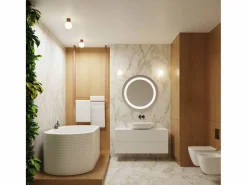 Sollux Lighting Aplique Para Pared|Lámpara De Pared Halo Moderno De Aluminio/Vidrio - 1 Fuentes Luminosas - L.12 X A.12 Cm - Moca