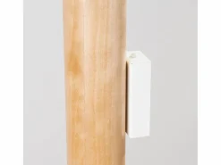 Sollux Lighting Aplique Para Pared|Lámpara de pared Lino moderno de madera/acero - 2 fuentes luminosas - L.6 x A.30 cm - madera natural/