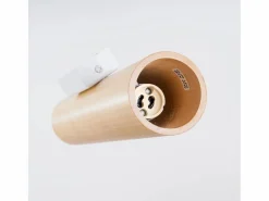 Sollux Lighting Aplique Para Pared|Lámpara de pared Lino moderno de madera/acero - 2 fuentes luminosas - L.6 x A.30 cm - madera natural/