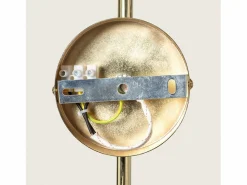 Lámpara de Pared Metal y Cristal Baudelaire Rosa^Ledkia New