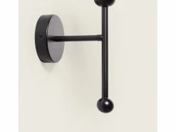 Lámpara de Pared Metal y Cristal Abbie Humo^Ledkia Hot