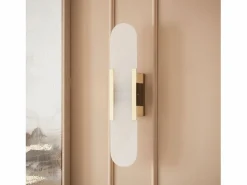 Lámpara de Pared Metal y Mármol Nandra^Ledkia