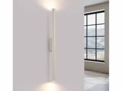 Lámpara De Pared Pastelo Moderno De Acero - 2 Fuentes Luminosas - L.2,5 X A.50 Cm -^Sollux Lighting Clearance