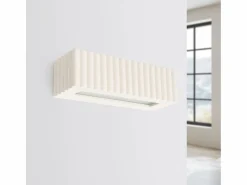 Sollux Lighting Aplique Para Pared|Lámpara de pared Rigata moderno de cerámica - 1 fuentes luminosas - L.34 x A.10 cm -