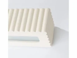 Sollux Lighting Aplique Para Pared|Lámpara de pared Rigata moderno de cerámica - 1 fuentes luminosas - L.34 x A.10 cm -